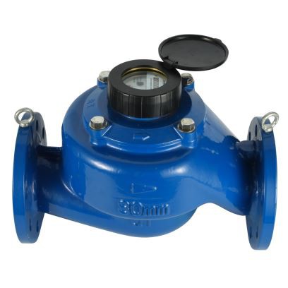 Vertikal Woltman quruq turi sovuq suv o'lchagichi C/R160/R200